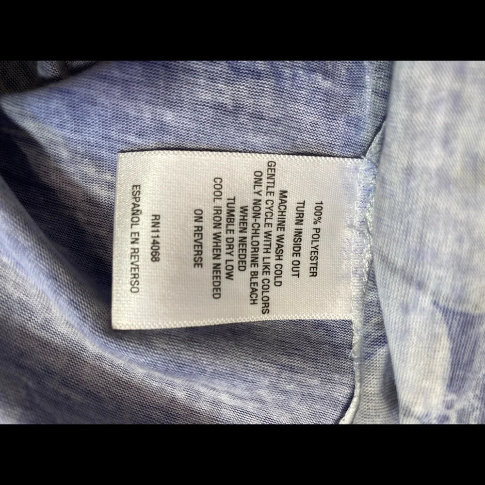 NWT JM Collection purple and white blouse - Picture 9 of 10